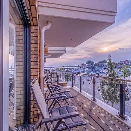 Apartament Mueritz Charme - In Der Hafenresidenz Mit Wasserblick & Kamin Waren (Mueritz)