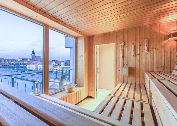 Müritz Charme - In Der Hafenresidenz Mit Wasserblick&kamin